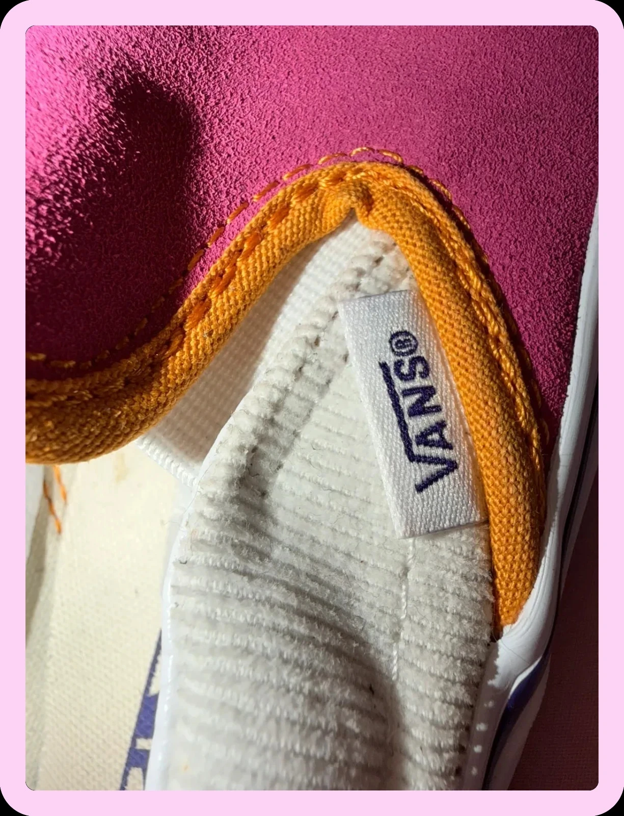 Vans Classic no Slip-On roze oranje maat 36,5 – photo 7